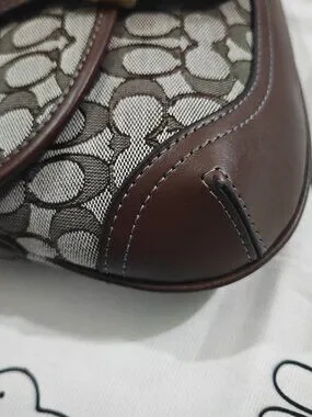 Coach | Bags | Coach Monogram Pattern Handbag | Poshmark